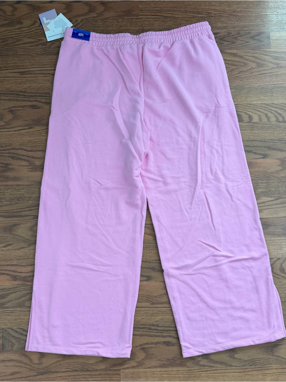 NWT JoyLab Women's Valentine's Day French Terry Wide Leg Sweatpants - Picture 5 of 5